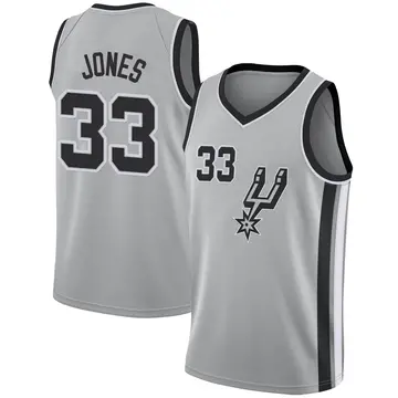 San Antonio Spurs Men's Nike 2022 City Edition Tre Jones Swingman Jersey